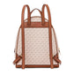 Beige Canvas Backpack