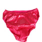Pink Silk Satin Slip Girdle Panty Underwear