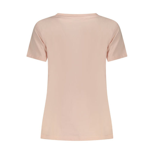 Pink Cotton Women's T-Shirt