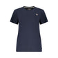 Blue Cotton Women's T-Shirt