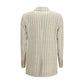 Beige Linen Blazer