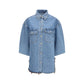 Blue Cotton Denim Jacket