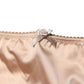 Beige Silk Blend High Waist Girdle Panty Underwear