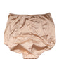 Beige Silk Blend High Waist Girdle Panty Underwear