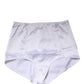White Silk Blend High Waist Girdle Panty Underwear