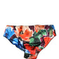 Multicolor Floral Mid Waist Brief Panty Underwear
