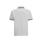 White Cotton Polo Shirt