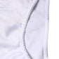 White Silk Stretch Mid Waist Brief Panty Underwear