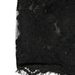 Black Lace Bandeau Bra Tube Top Underwear