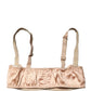 Beige Semi-Pad Underwire Balconette Bra Underwear