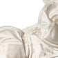 Off White Semi-Pad Underwire Balconette Bra Underwear