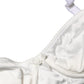 White Semi-Pad Underwire Balconette Bra Underwear