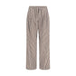 Multicolor Cotton Casual Pants