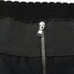 Black Silk Blend High Waist Girdle Panty Underwear