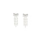 White Brass Earrings
