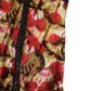 Multicolor CherryPrint Lace Bodysuit Underwear