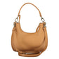 Brown Polyurethane Womens Bag