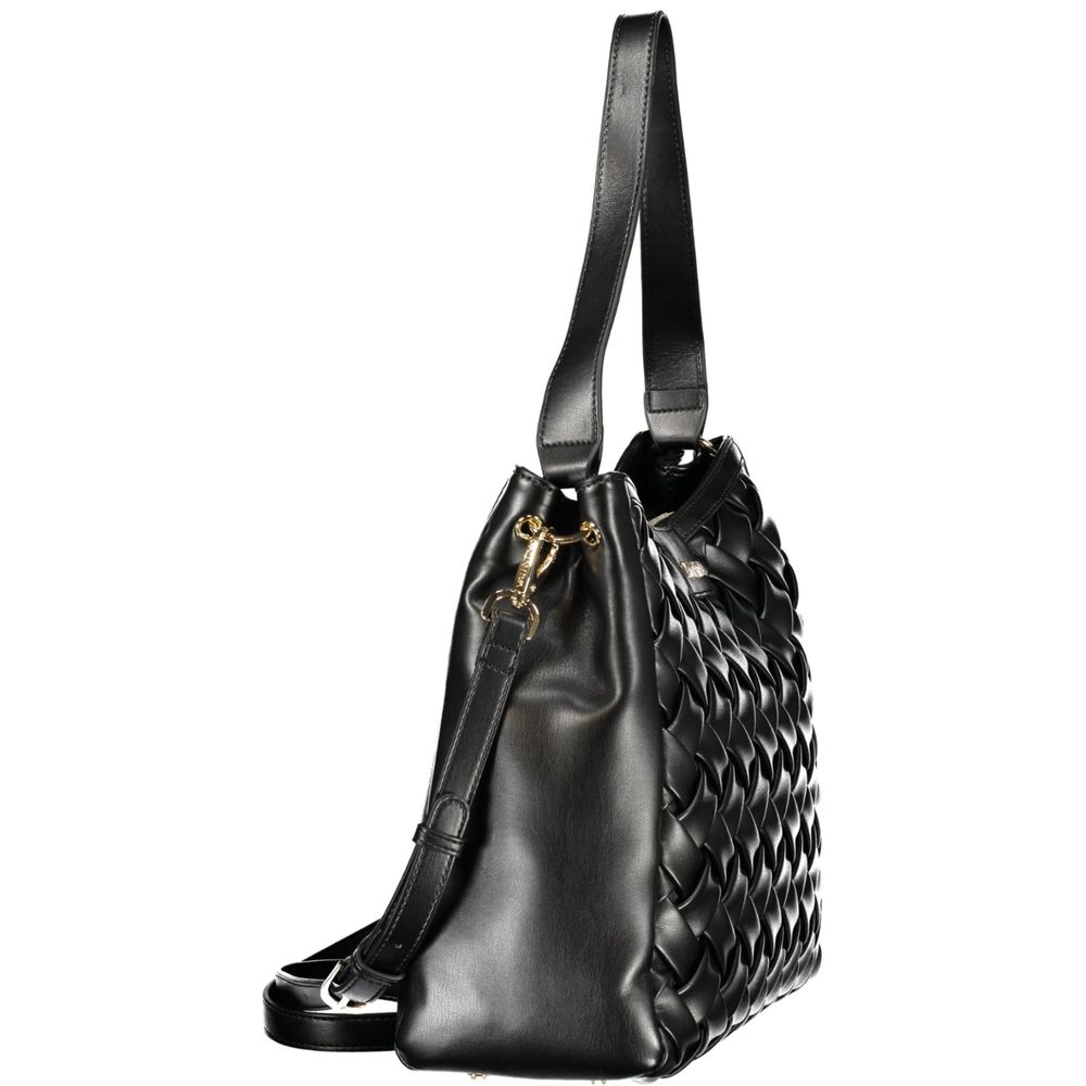 Black Polyethylene Handbag