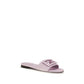 Multicolor Calf Leather Bos Taurus Flat Sandals