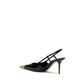 Black Calf Leather Bos Taurus High Heel Pumps