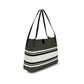 Black Cotton Shoulder Bag