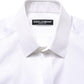 White Cotton Short Sleeves Button Down Shirt
