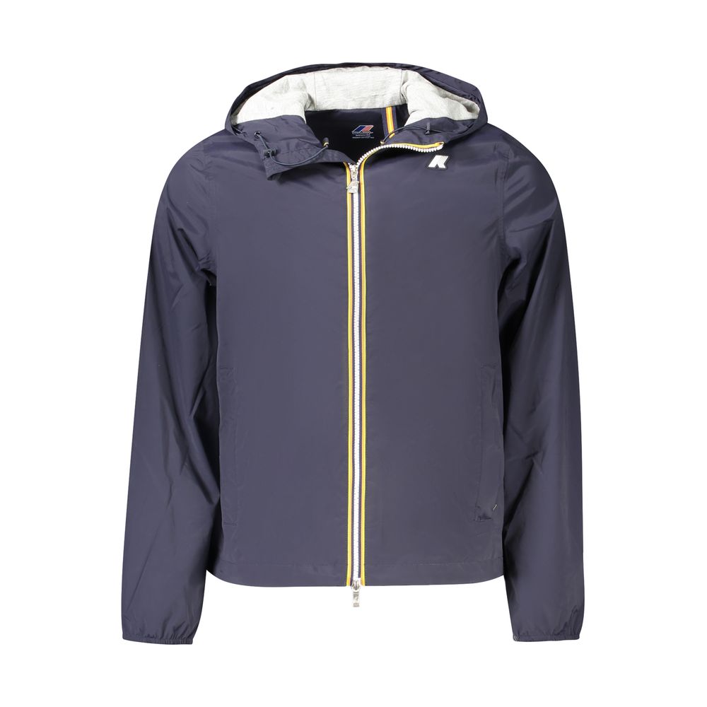 Blue Nylon Men's Jacket