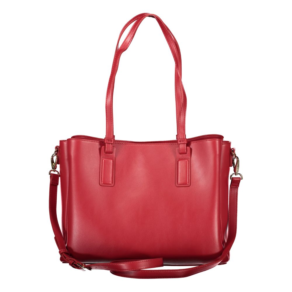Red Polyethylene Handbag