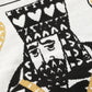 Black King Of Hearts Men Crew Neck Pullover Sweater