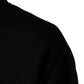 Black Cotton DG Men CrewNeck Pullover Sweater