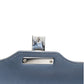 Blue Smooth Leather Lady Lock Shouler Bag