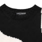 Black Duck Cashmere CrewNeck Pullover Sweater