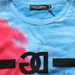 Multicolor Tie Dye Cotton Sleeveless T-shirt