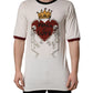White King Of Love Print Cotton Men Jersey T-shirt