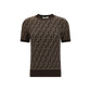 Brown Cotton T-Shirt