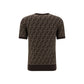 Brown Cotton T-Shirt