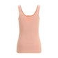 Multicolor Cotton Sleeveles T-Shirt