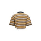 Beige Cotton Polo Shirt