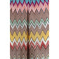 Multicolor Viscose Casual Pants