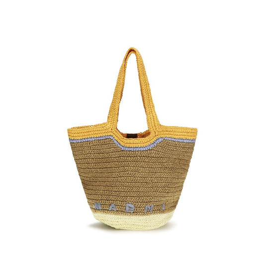 Orange Paper Shoulder Bag