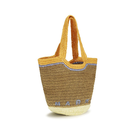 Orange Paper Shoulder Bag
