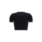 Black Cotton Blouse