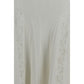 White Viscose Casual Dress