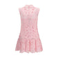 Multicolor Polyester Casual Dress