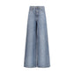 Blue Cotton Jeans Denim