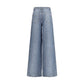 Blue Cotton Jeans Denim