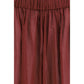 Bordeaux Cotton Casual Pants