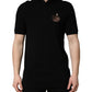 Black DG Logo Palm Leaves Embroidery Polo T-shirt
