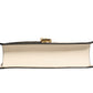 Cream Leather with a Bee and Star Print Leather Sylvie Crossbody Bag