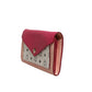 Colorblock Visetos Love Letter Crossbody Wallet